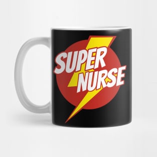 Super Nurse - Funny Nursing Superhero - Lightning Edition Mug